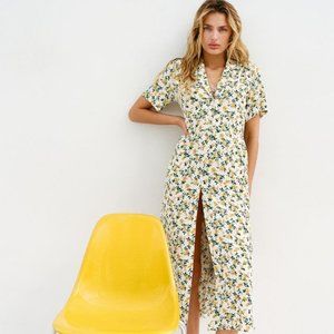 UO Mila Midi Shirt Dress